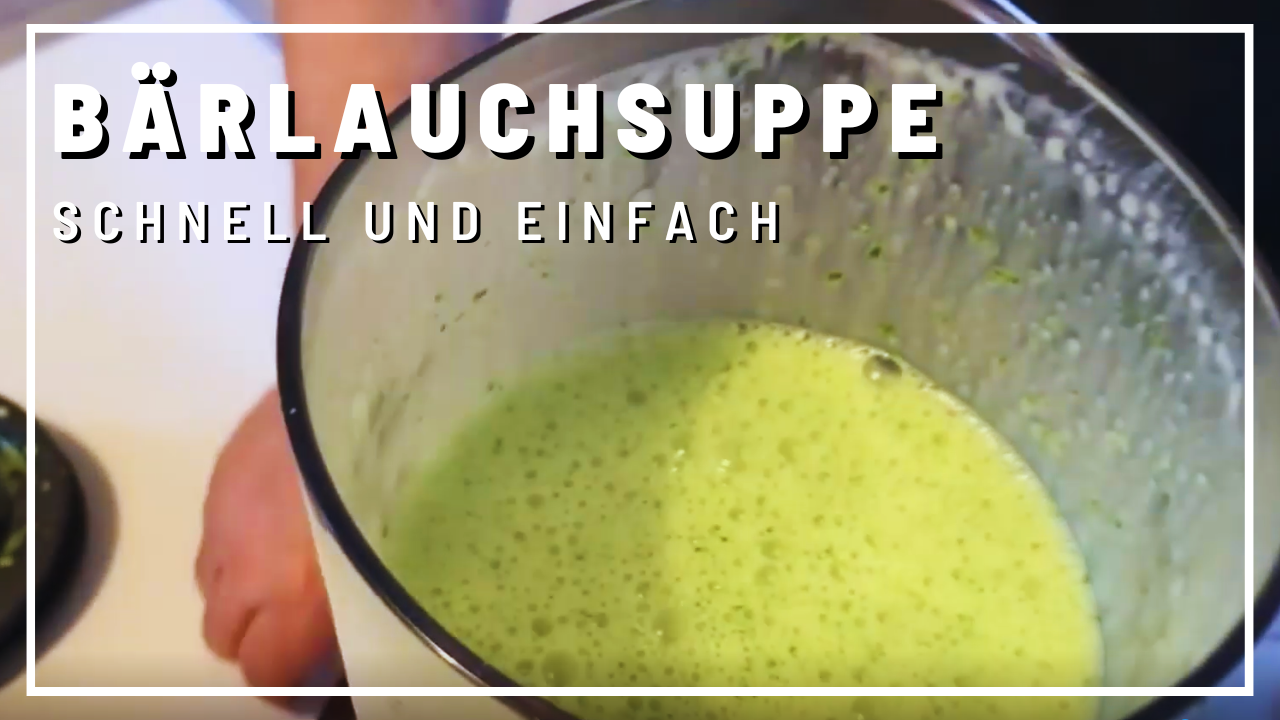 schnelle und einfache BÄRLAUCHSUPPE - Gerykocht